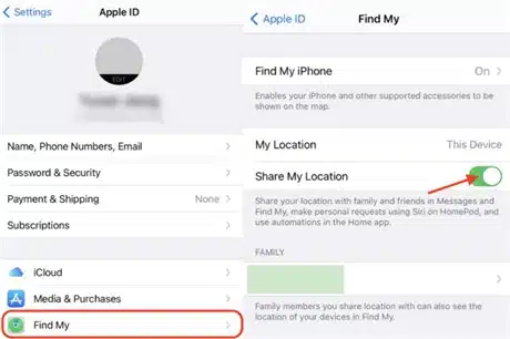 how to hide your location on iphone